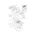 Kenmore Elite 79079443602 top/drawer diagram