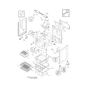 Frigidaire FGFB66ECK body diagram