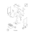 Frigidaire FGF316DSF body diagram