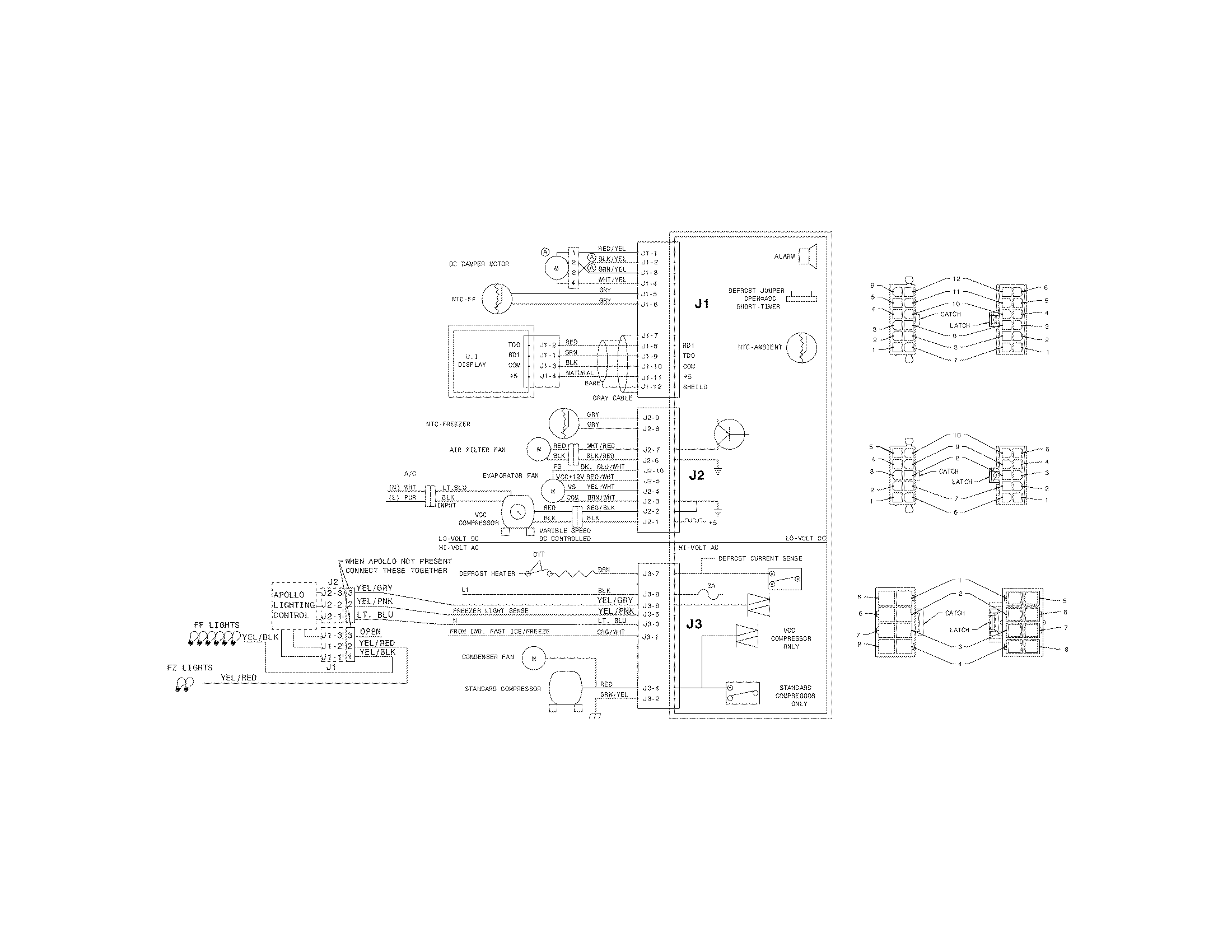 Electrolux E23CS78HPS2 wiring schematic diagram