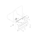 Frigidaire FDB2415LFC2 frame diagram