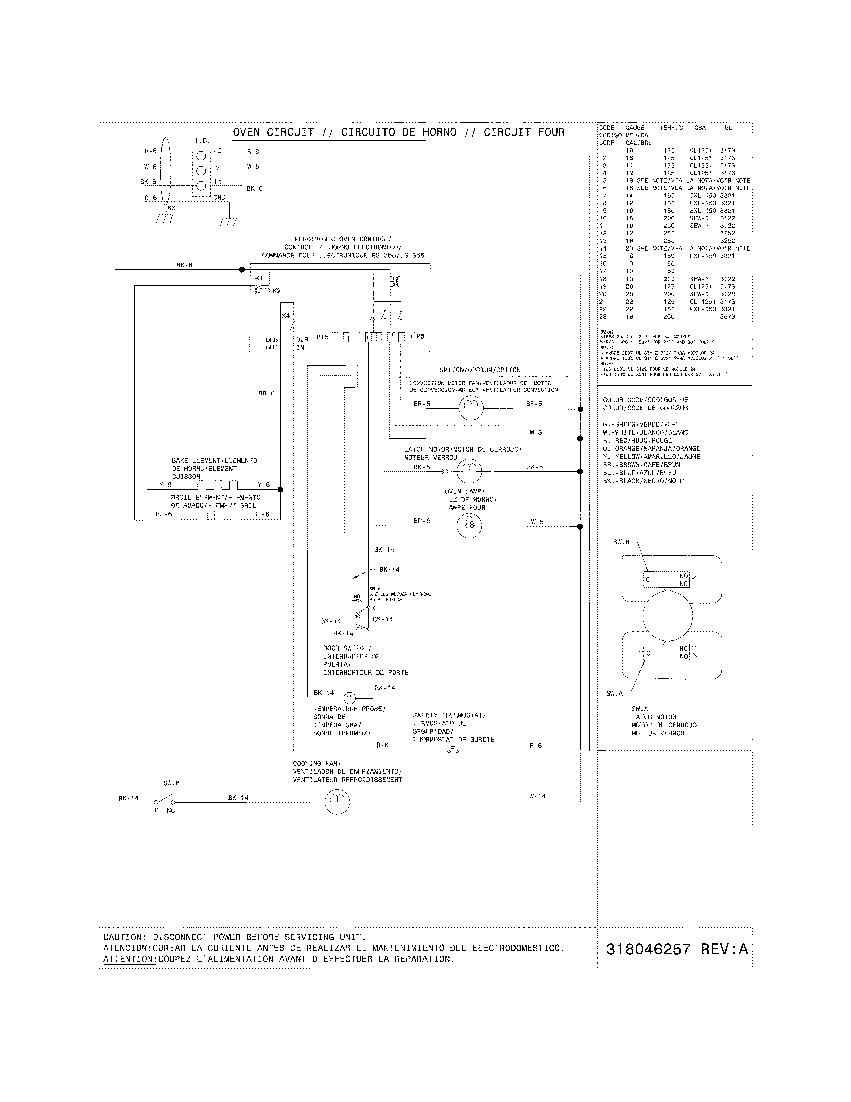 Frigidaire GLEB27Z7HBB wiring diagram diagram