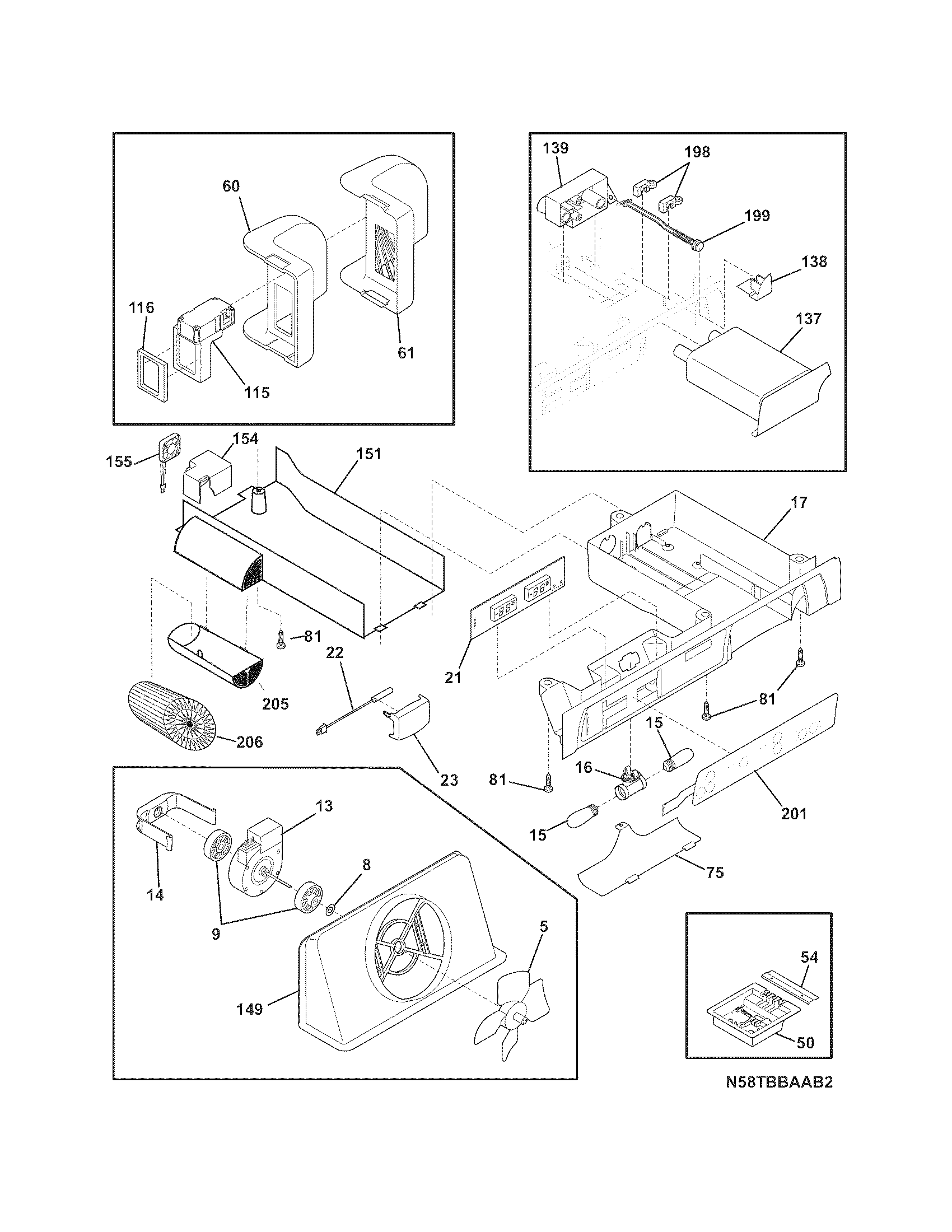 Frigidaire GHSC39ETJS2 controls diagram