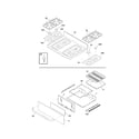 Kenmore 79070113702 top/drawer diagram