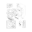 Frigidaire PLFU1778ES7 cabinet diagram