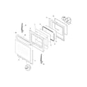 Frigidaire CGLGF389GSB door diagram