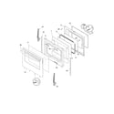 Frigidaire FGFB79GCD door diagram
