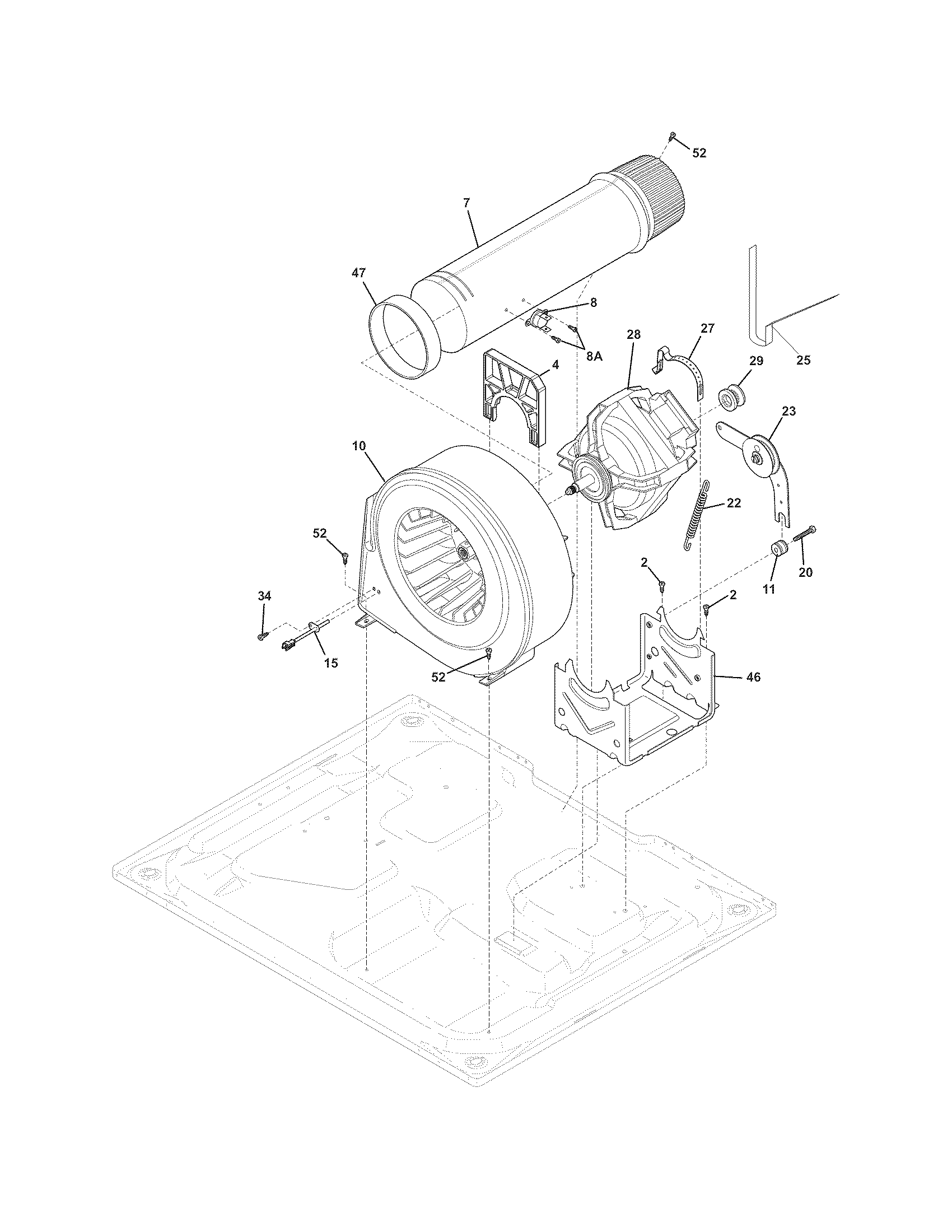Electrolux EIGD55HMB0 motor diagram