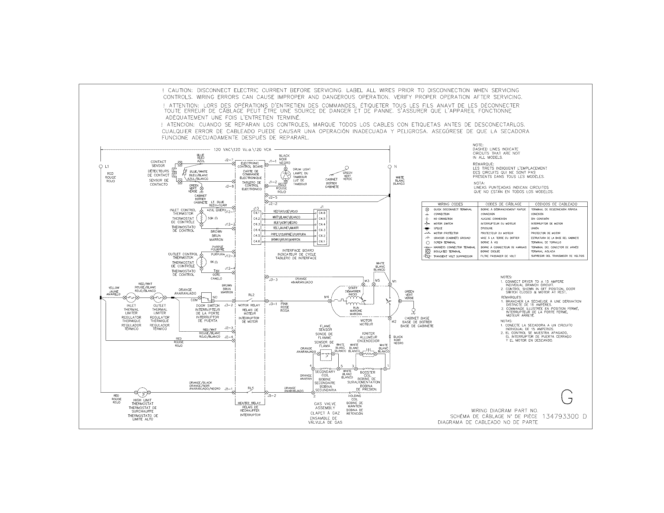 Electrolux EIGD55HMB0 wiring diagram diagram