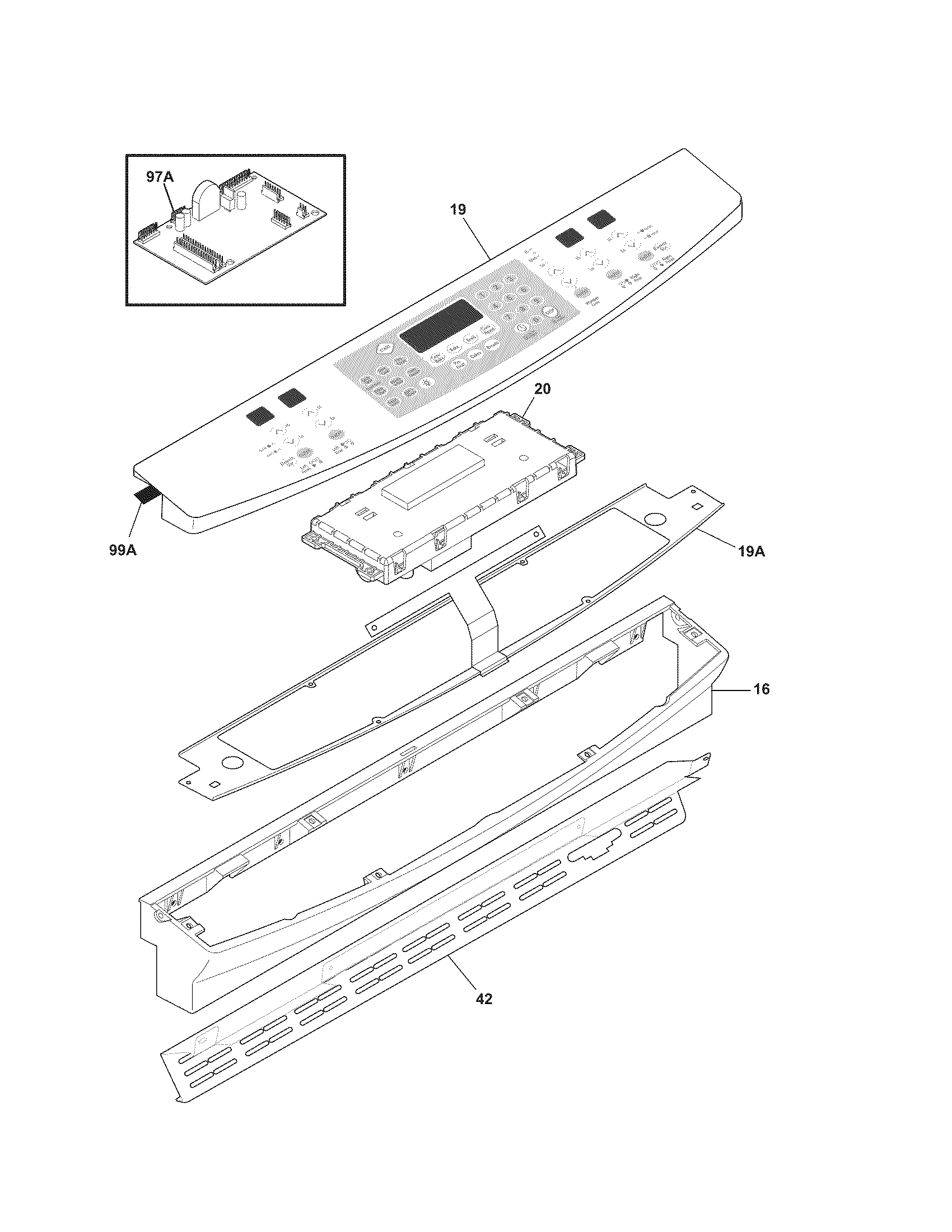 Kenmore Elite 79041014800 backguard diagram