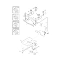 Frigidaire FGF337GCE burner diagram