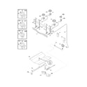 Frigidaire FGF337GSD burner diagram