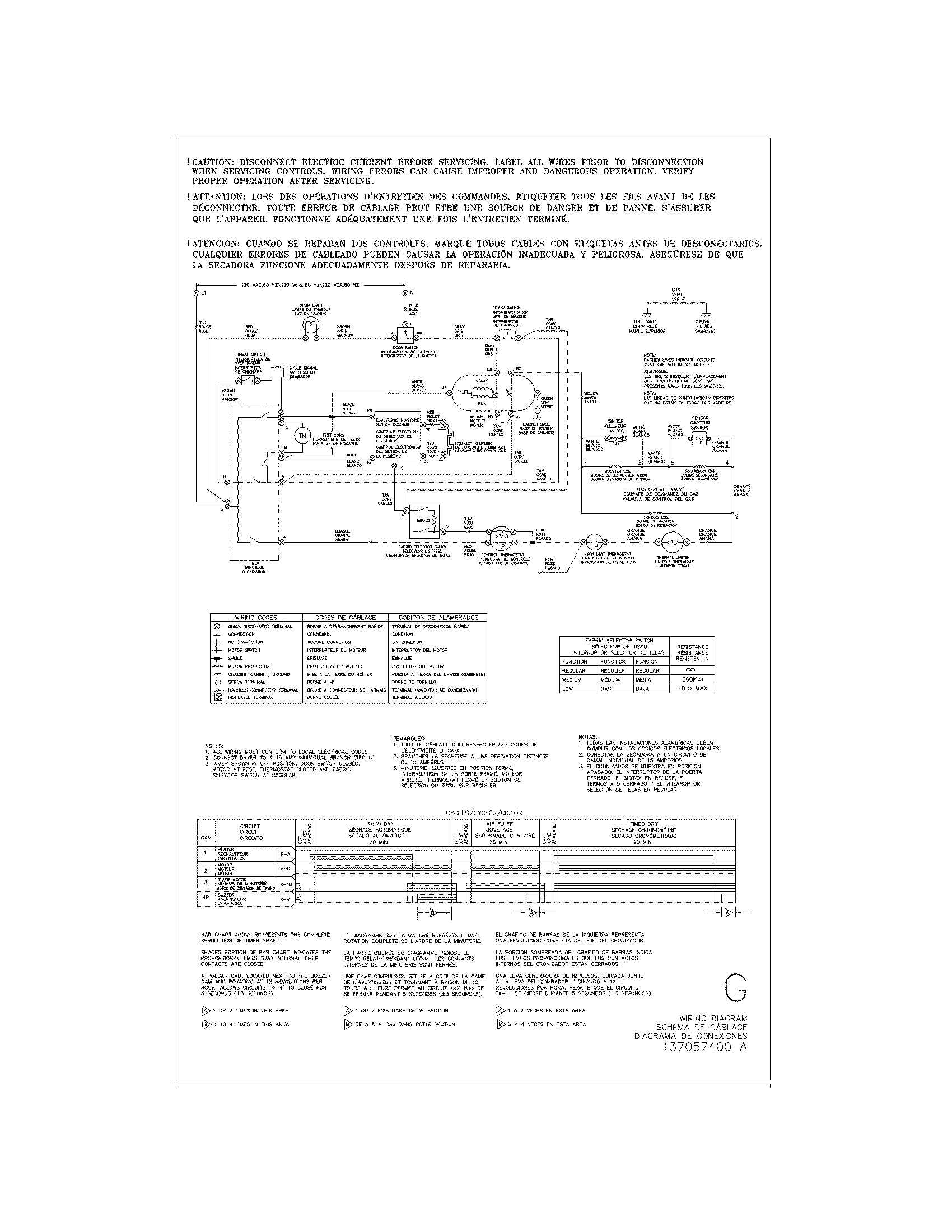 Frigidaire FGQ332ES2 wiring diagram diagram