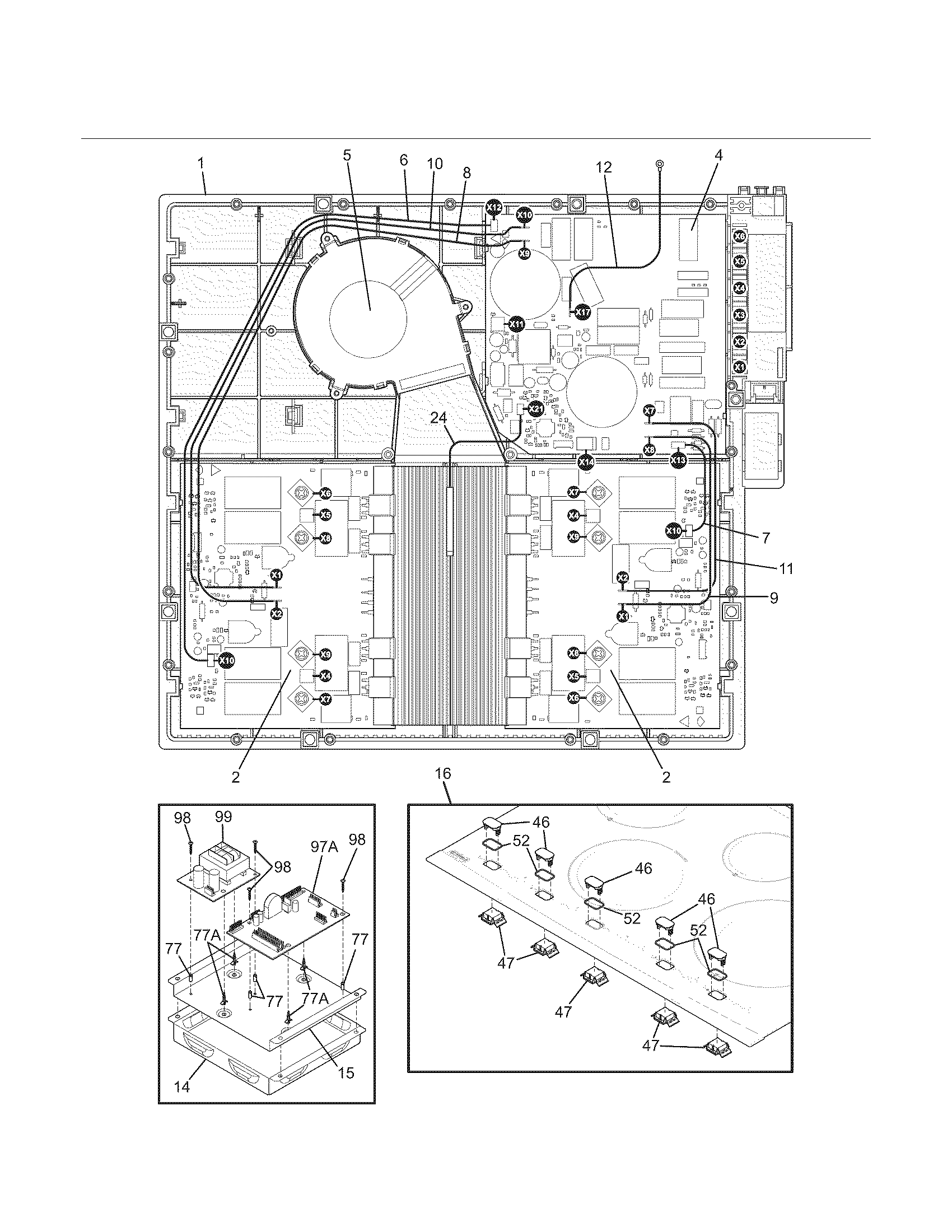 Kenmore Elite 79042830800 controls diagram