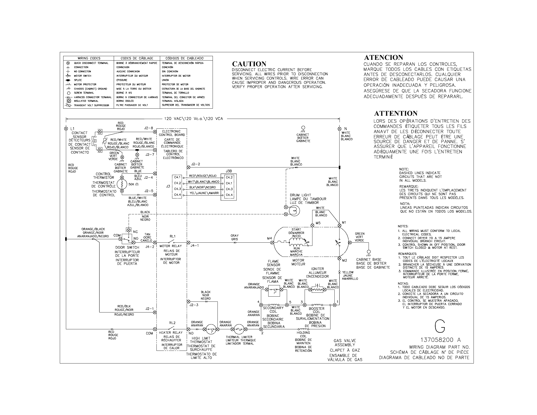 Frigidaire AGQ6400HE1 wiring diagram diagram