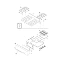 Frigidaire FLF337ECH top/drawer diagram