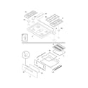 Kenmore 79071322704 top/drawer diagram