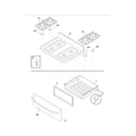 Kenmore 79077453802 top/drawer diagram
