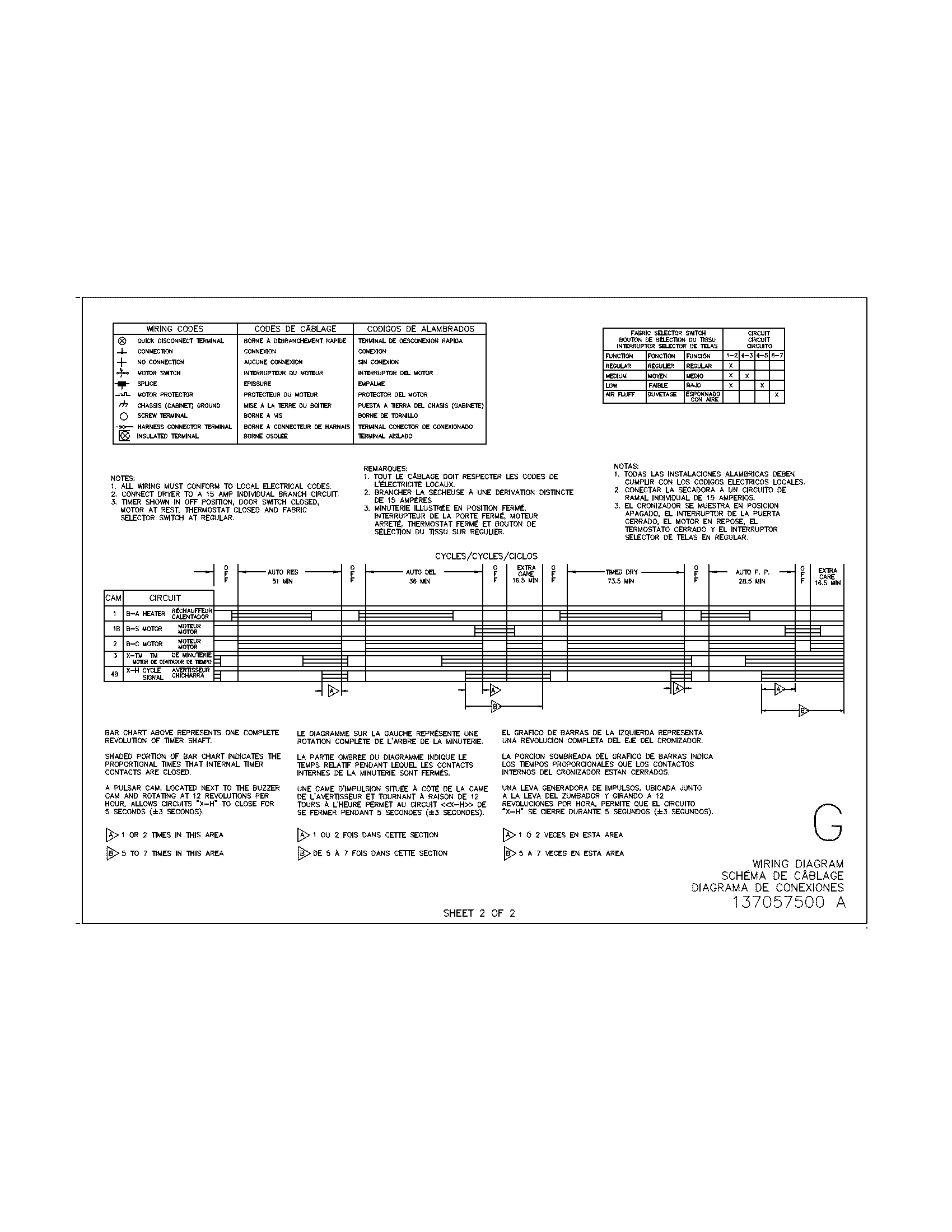 Frigidaire GLGR1042FC1 wiring diagram diagram