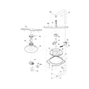 Frigidaire FDB510LCS6 motor & pump diagram