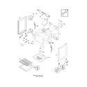 Frigidaire FGF328GMG body diagram