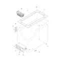 Frigidaire FFC0522FW2 cabinet diagram