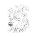 Frigidaire PLES389ECJ body diagram