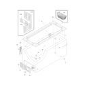 Kenmore 25316542103 cabinet diagram
