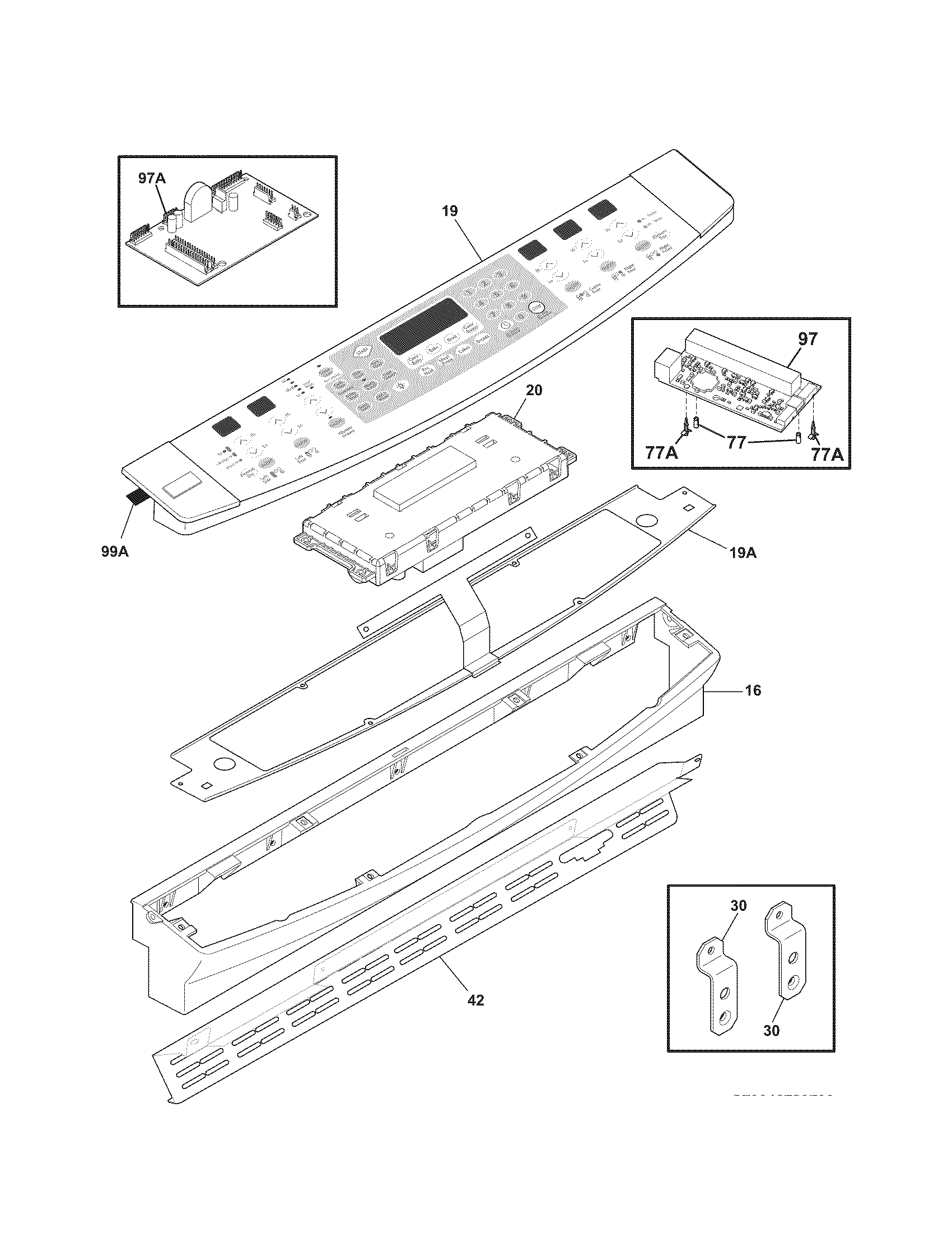 Kenmore Elite 79046723701 backguard diagram