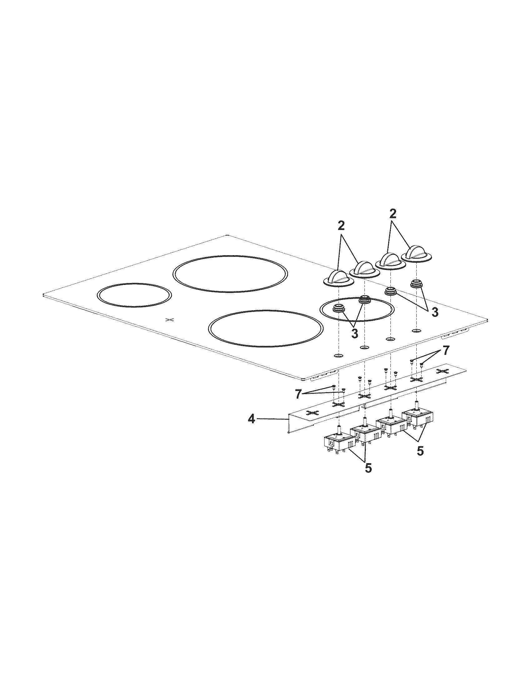 Frigidaire FEC30S6AS1 controls diagram