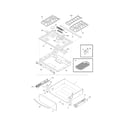 Kenmore Elite 79031032801 top/drawer diagram