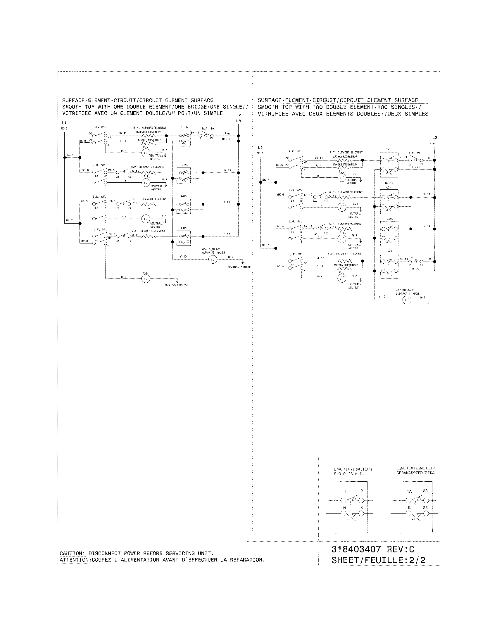 Frigidaire PFEF374ES4 wiring diagram diagram