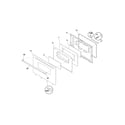Frigidaire FLF316DQF door diagram