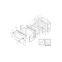 Electrolux EW27EW55GS4 door diagram