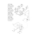 Frigidaire FGF337GCC burner diagram