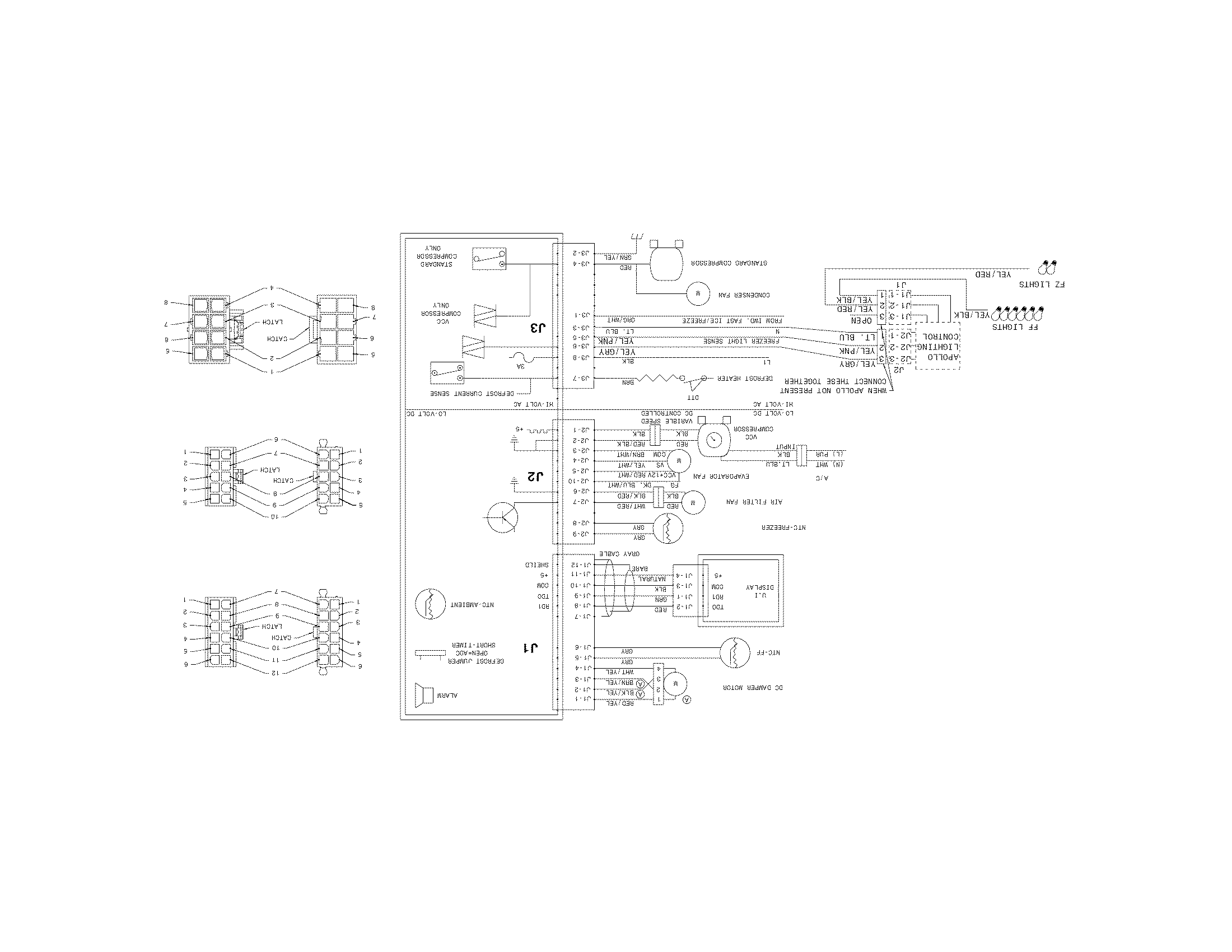 Frigidaire GHSC39ETJS3 wiring schematic diagram