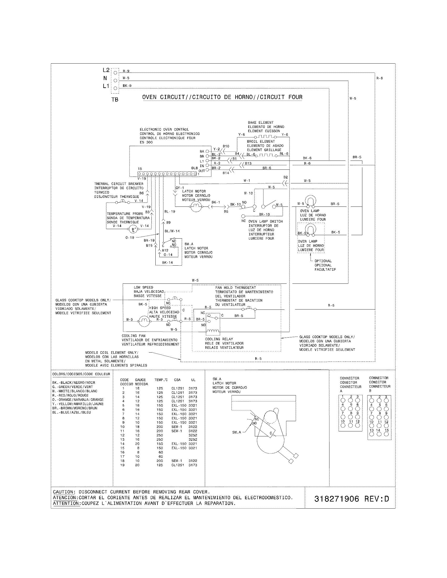 Frigidaire FES355ESD wiring diagram diagram