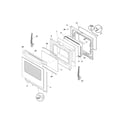 Frigidaire FGF382HCE door diagram