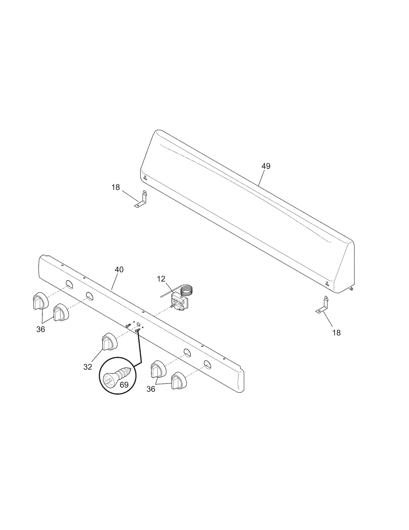 White-Westinghouse WWGF3000KWC backguard diagram