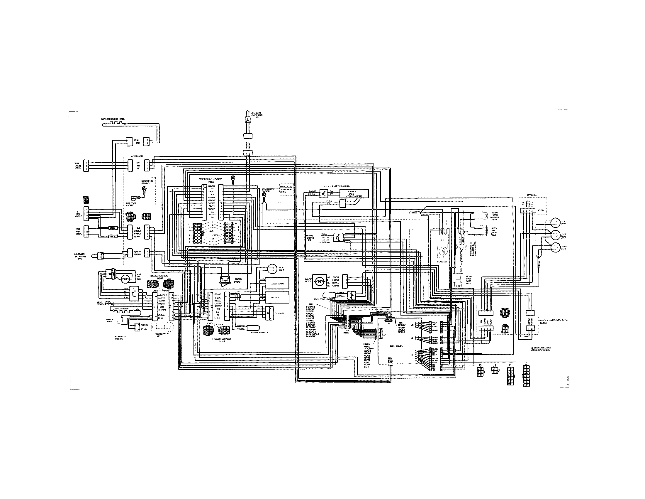 Frigidaire FGHS2634KE0 wiring diagram diagram