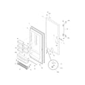 Frigidaire FFU21M7HWG door diagram