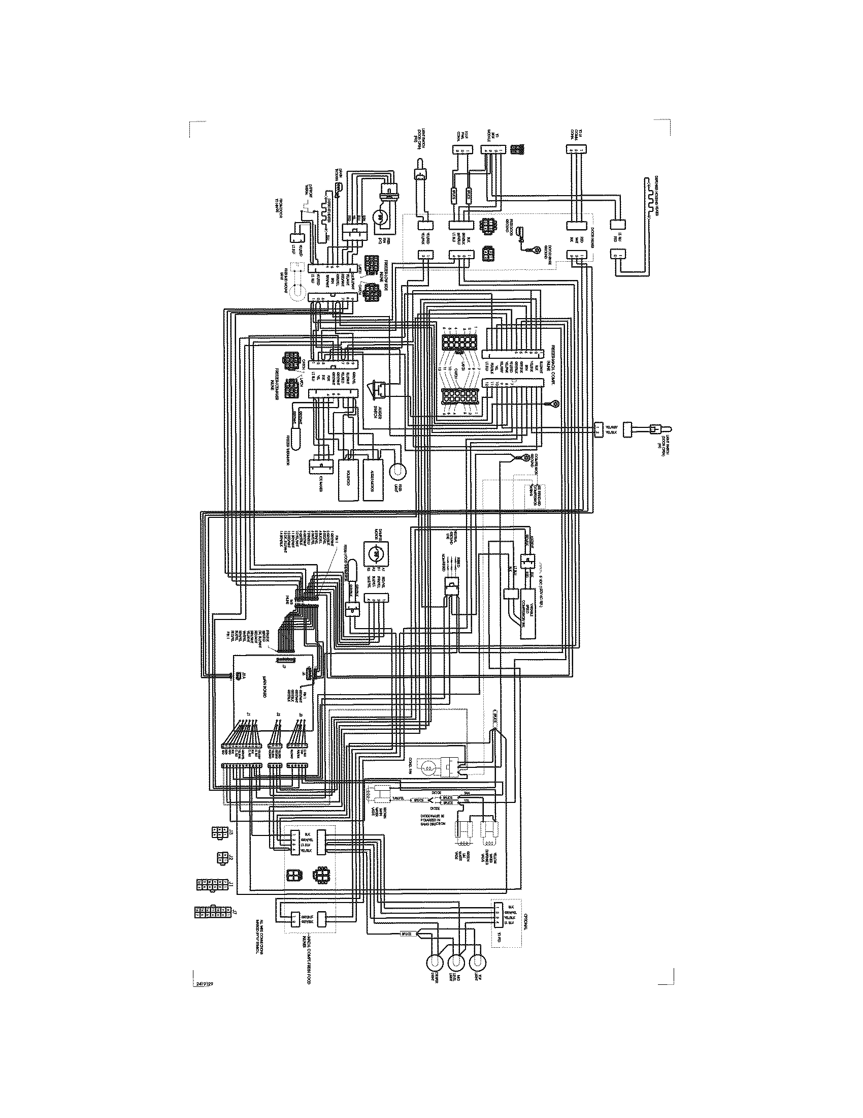Frigidaire FGHS2355KE1 wiring diagram diagram