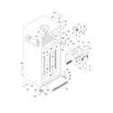 Frigidaire FPHI1887KR0 cabinet diagram