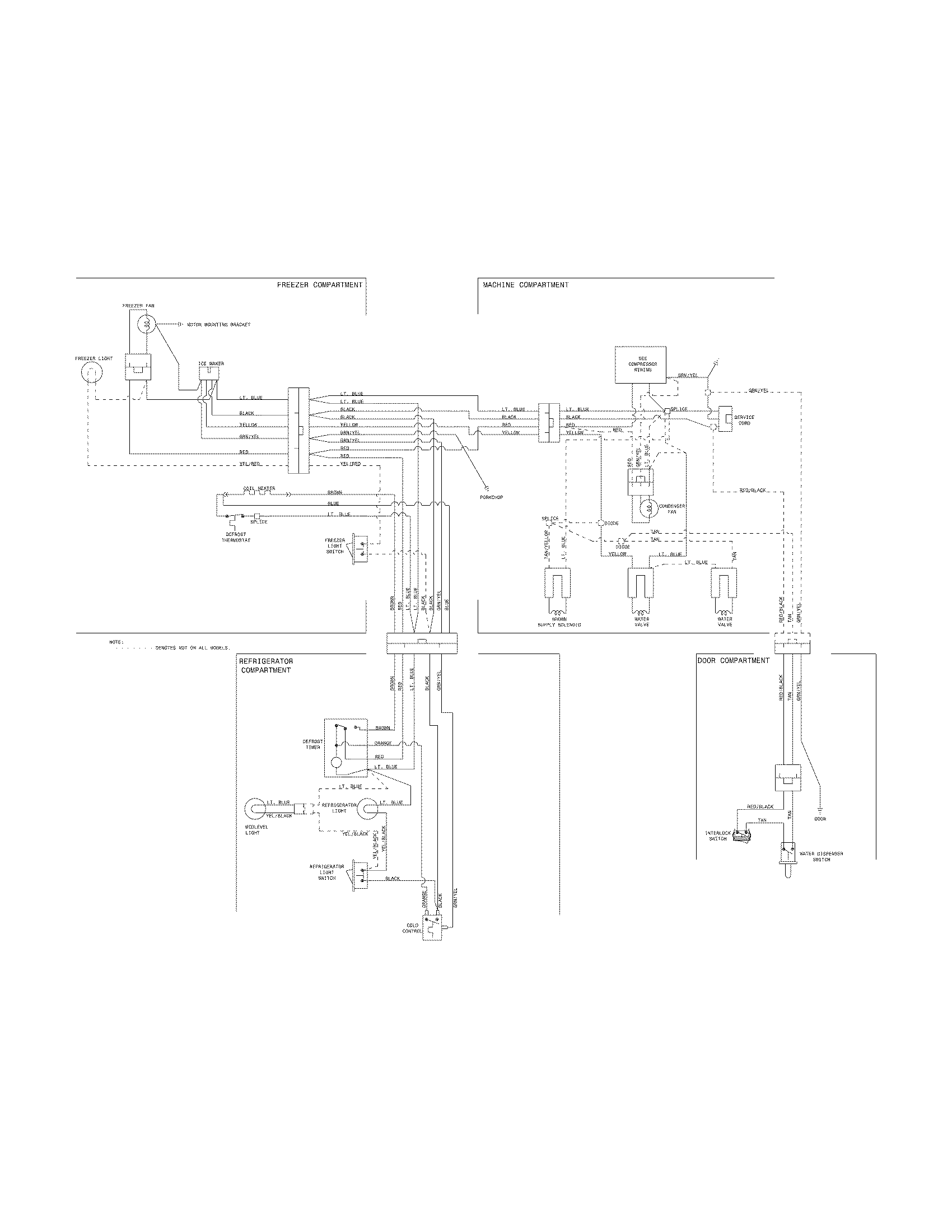 Frigidaire FGHT1834KW0 wiring diagram diagram