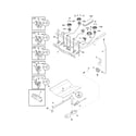 Frigidaire FGF348KSA burner diagram