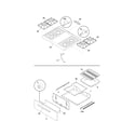 Kenmore 79070270407 top/drawer diagram