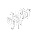 Frigidaire BGGF3041KFA door diagram