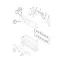 Frigidaire CFGFL79GSD backguard diagram
