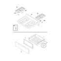 Frigidaire CFGFL79GSD top/drawer diagram