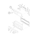 Frigidaire GLGF386DSK backguard diagram